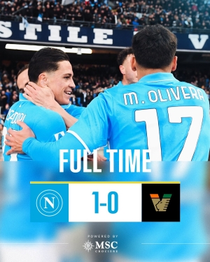 NAPOLI 1 - VENEZIA 0: le pagelle azzurre