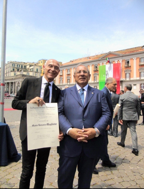 Il cantautore Mario Maglione nominato Cavaliere della Repubblica