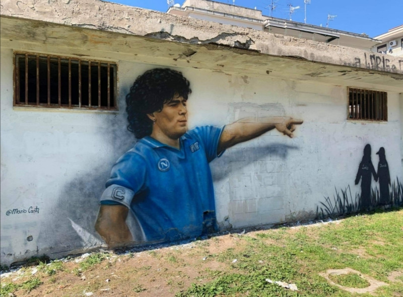 Da un murales fa nascere un&#039;emozione: Mario Farina in arte Castí