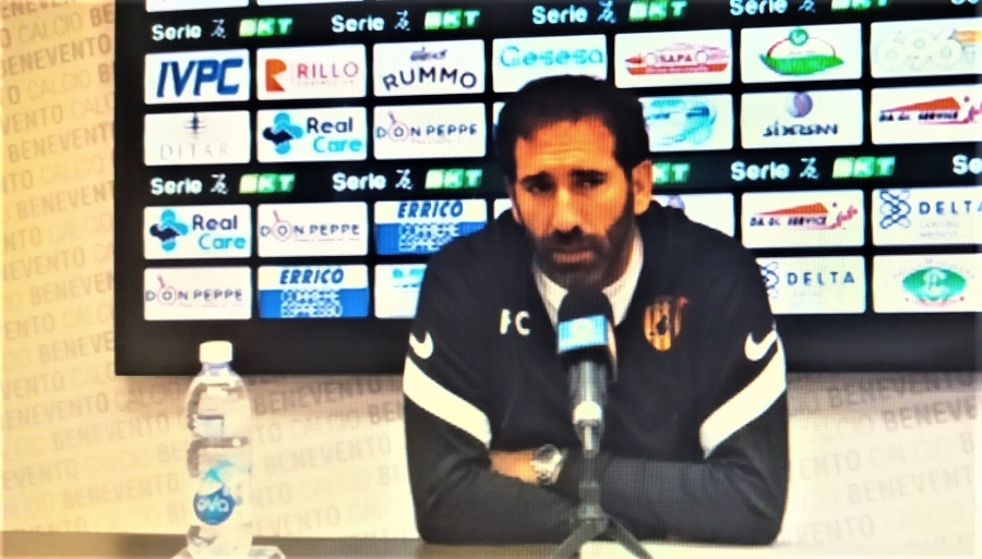 Benevento, Caserta: &quot;Con il Como mi aspetto una squadra compatta. Saper soffrire è un aspetto importante&quot;