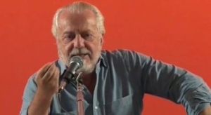 De Laurentiis presenta il suo Bari: «San Nicola meglio del San Paolo»