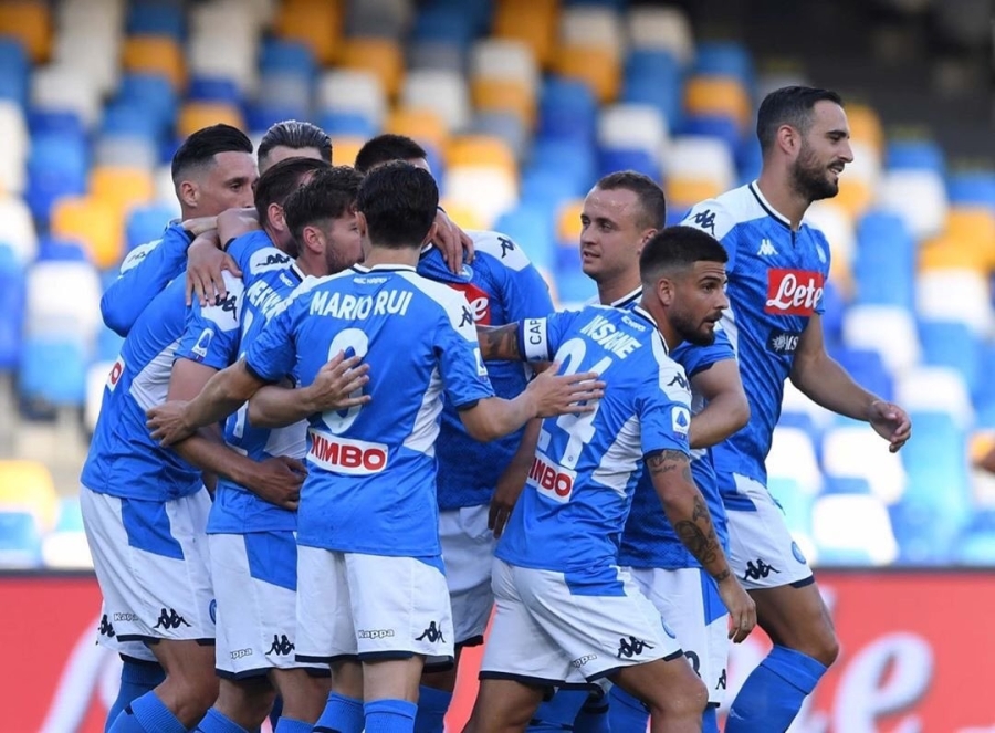 Napoli-Spal: il grande cuore azzurro