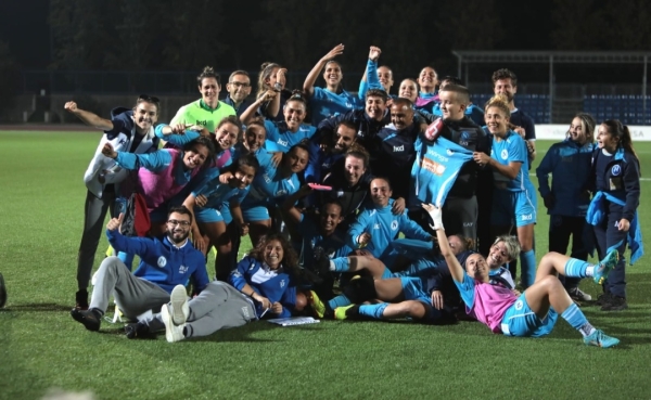 NAPOLI FEMMINILE-TERNANA 4-0