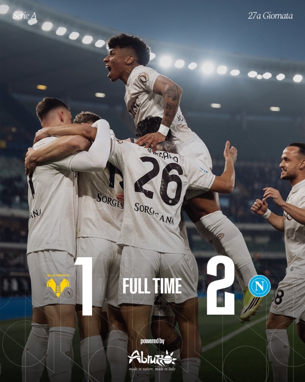 VERONA 1 - NAPOLI 2: le pagelle azzurre