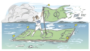 Il calcio alla deriva