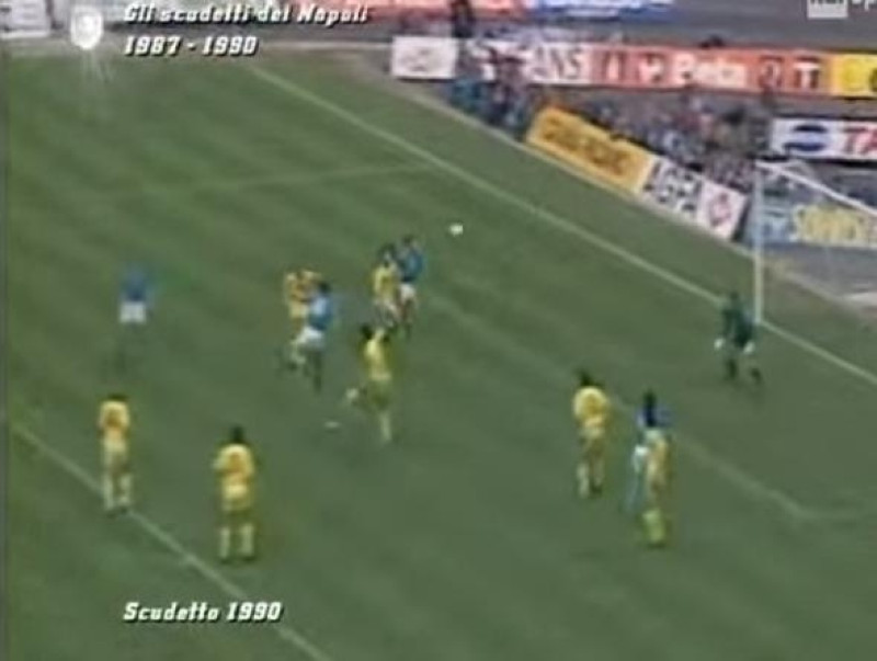 Accadeva oggi: Napoli-Lazio 1-0 29/04/90