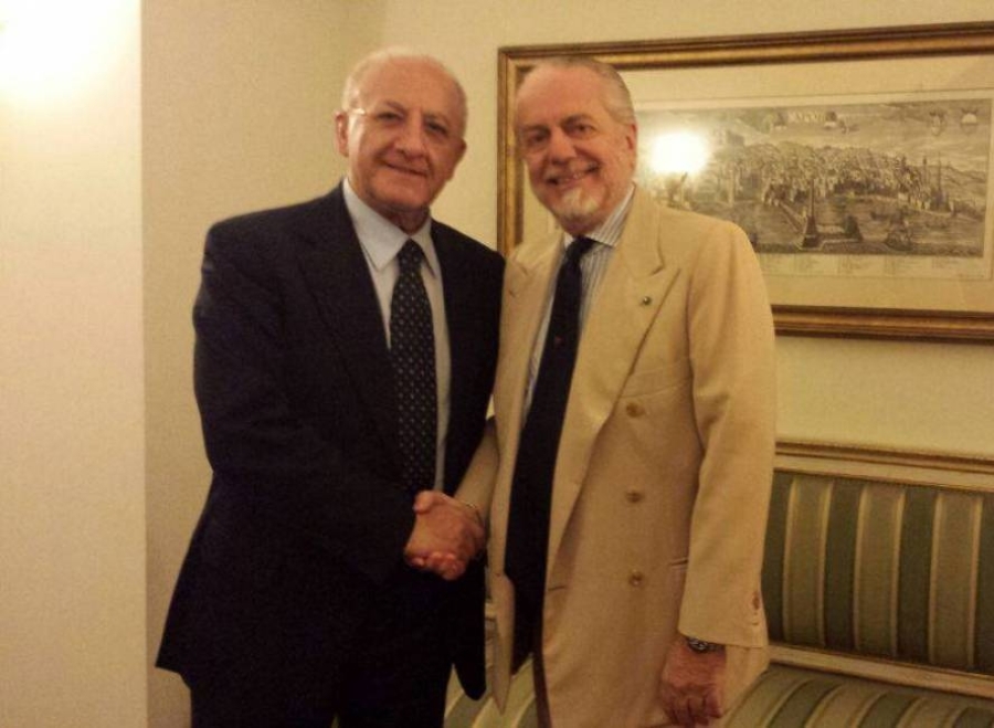 De Luca dice sì agli allenamenti individuali del Napoli