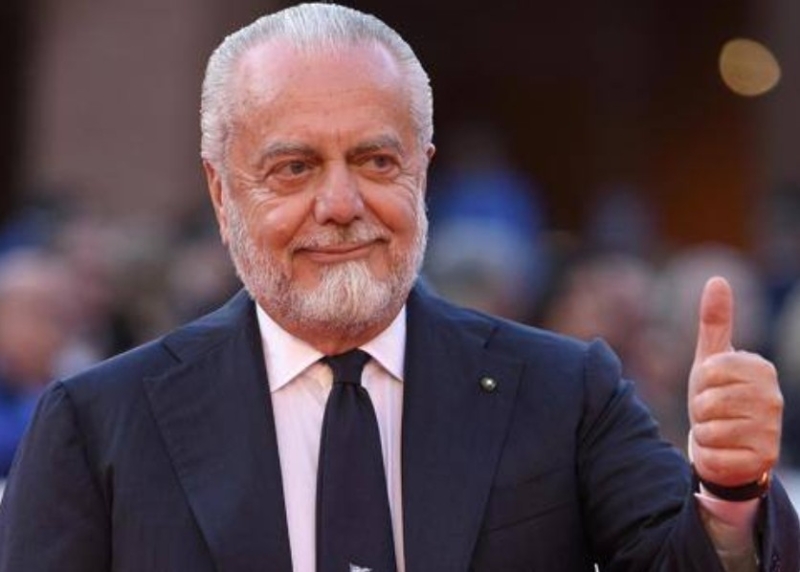 De Laurentiis compie 75 anni: gli auguri dei Club Napoli