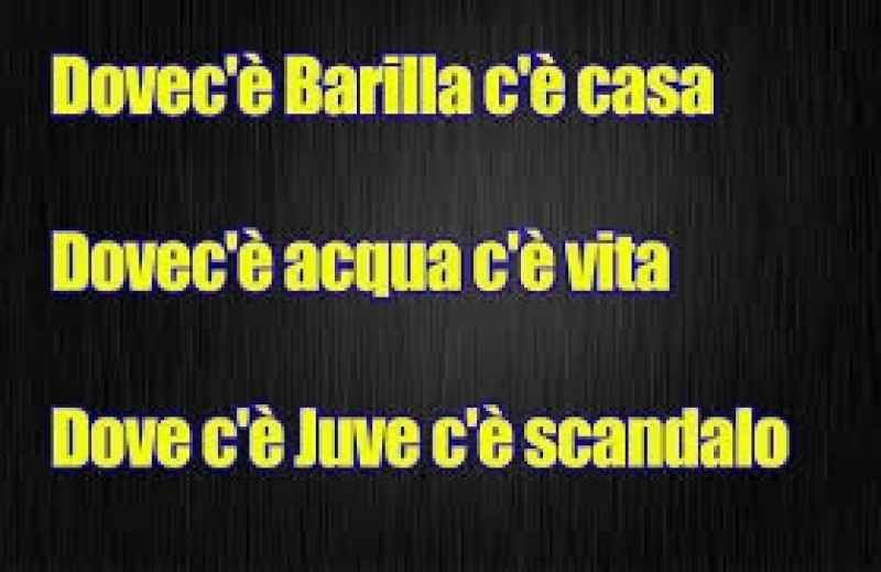 Dove c&#039;è Juve c&#039;è scandalo