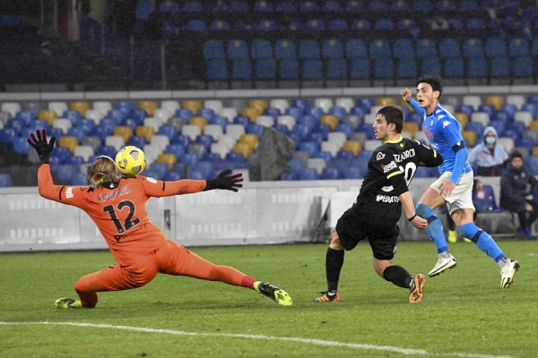 Napoli - Spezia, i precedenti: liguri tabù per gli azzurri