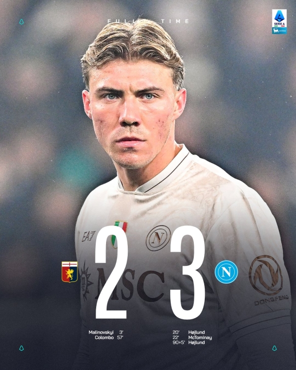 GENOA 2 - NAPOLI 3: le pagelle azzurre