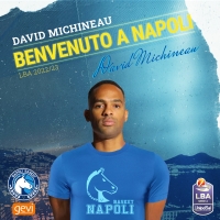 Gevi Napoli Basket, Arriva il playmaker David Michineau