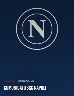 Comunicato stampa SscNapoli 21.06.2025