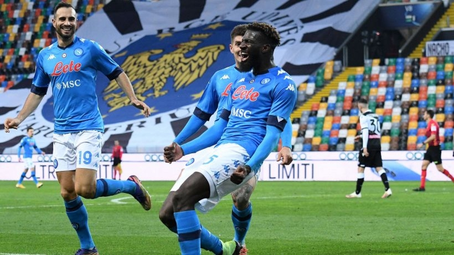 Udinese - Napoli, i precedenti: nel match di gennaio, azzurri vittoriosi al 90' con Bakayoko