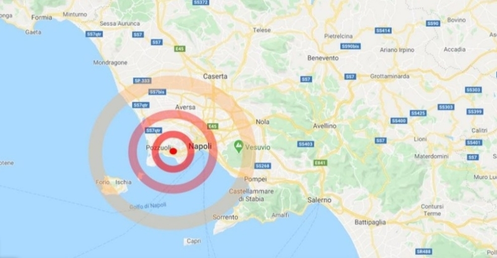 Terremoto zona flegrea