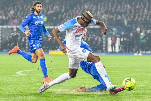 IL NAPOLI SFATA ANCHE  IL TABU&#039; EMPOLI