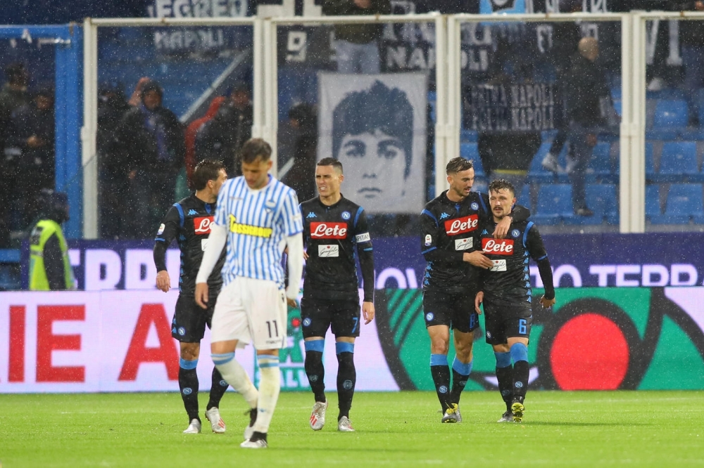 Spal - Napoli, i precedenti: gli azzurri conducono per 10 successi ad 8