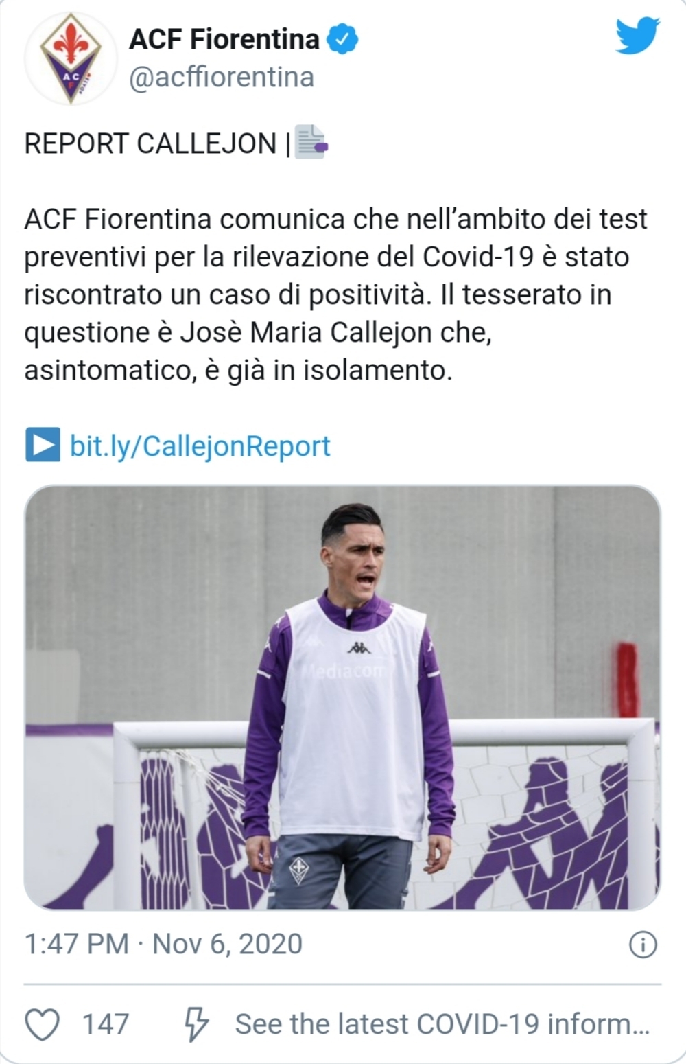 Callejon positivo