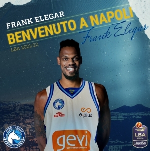 Colpo della Gevi Napoli Basket: Frank Elegar è il nuovo pivot degli azzurri