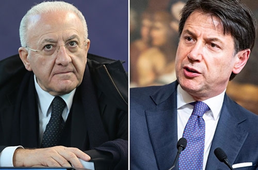 Il drammatico appello di De Luca a Conte: «Siamo a un passo dal collasso»