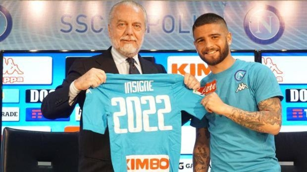 Insigne rinnova fino al 2022. De Laurentiis: &quot;Mertens invece...&quot;