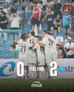 Sassuolo - Napoli 0-2