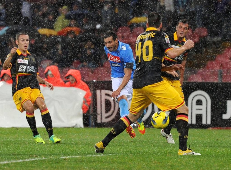 Napoli - Lecce, i precedenti: ultima vittoria azzurra nel 2011