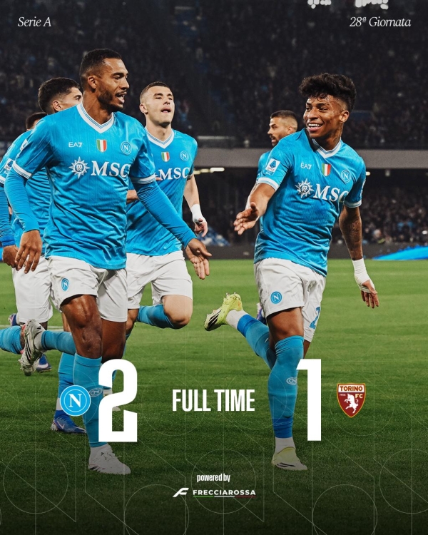 NAPOLI 2 - TORINO 1: le pagelle azzurre
