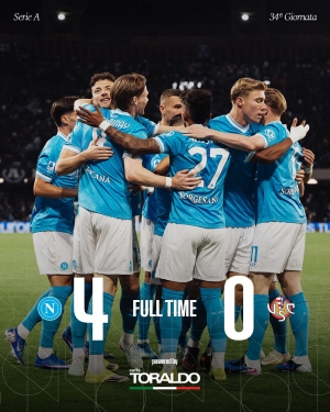 NAPOLI 4 - CREMONESE 0: le pagelle azzurre