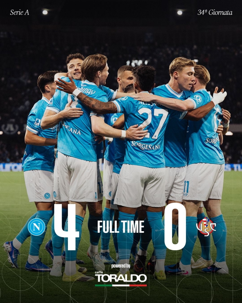 NAPOLI 4 - CREMONESE 0: le pagelle azzurre