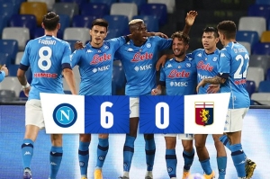 Napoli - Genoa, i precedenti: goleada azzurra nello scorso campionato