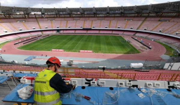 Lavori Stadio San Paolo, Basile: &quot;Napoli-Inter si giocherà a Fuorigrotta&quot;