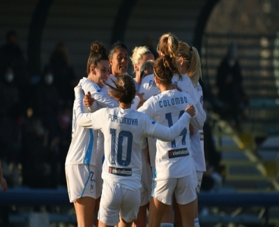 NAPOLI FEMMINILE - CONTRO LA ROMA DOMENICA A CERCOLA INGRESSO GRATUITO, MATCH TRASMESSO IN 4 CONTINENTI