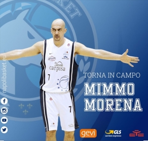 Napoli Basket:torna Mimmo Morena