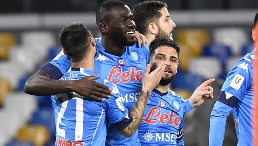 IL NAPOLI VOLA IN SEMIFINALE DI COPPA ITALIA