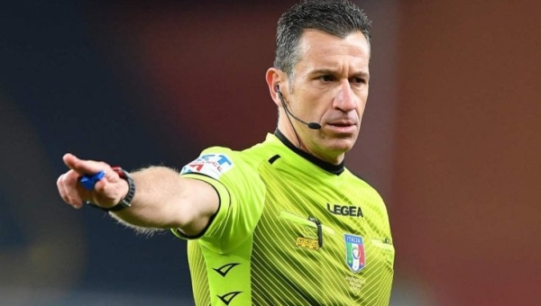 Napoli-Juventus sarà diretta dall’arbitro Doveri di Roma