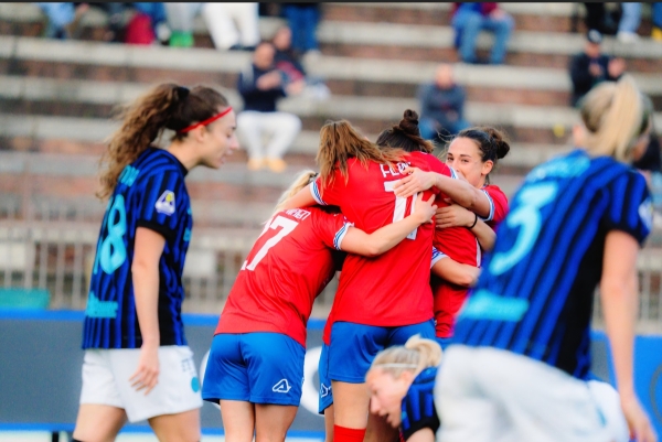 Napoli Women, rimonta incredibile e 2-2 a Milano contro l'Inter