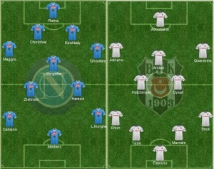 Napoli - Beşiktaş...Ecco le formazioni ufficiali