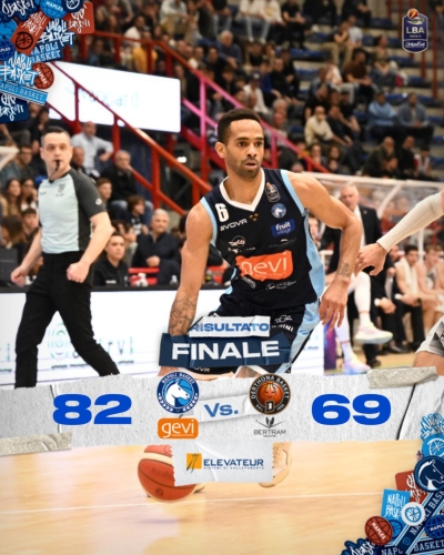 Gevi Napoli Basket-Bertram Yachts Tortona 82-69. Coach Pancotto: &quot;Partita totale. Tutti hanno dato il loro contributo&quot;