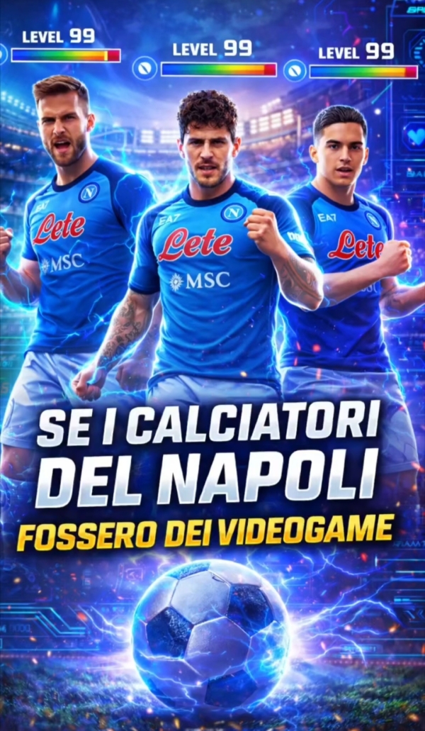 Video-"Se il calciatori del Napoli fossero dei videogame"