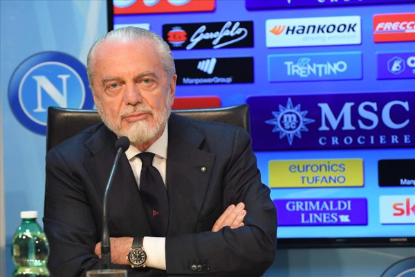 Napoli, De Laurentiis mette in cassa integrazione i 30 dipendenti