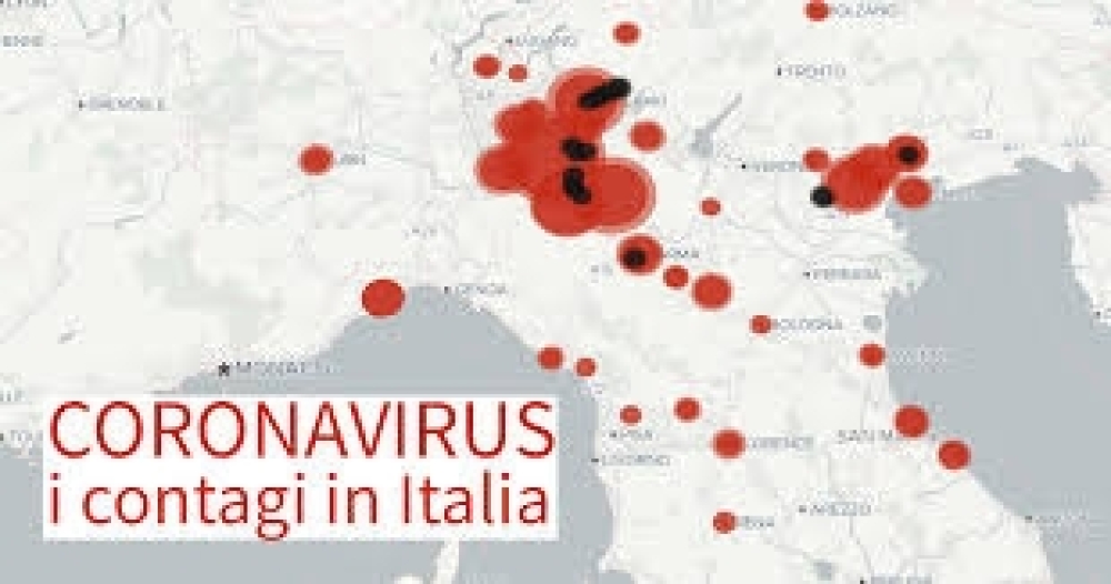 Coronavirus, un leggero calo: oggi i morti sono 601 e 3.780 i contagiati