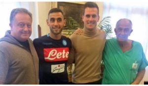 Ghoulam e Milik a Villa Stuart....possono