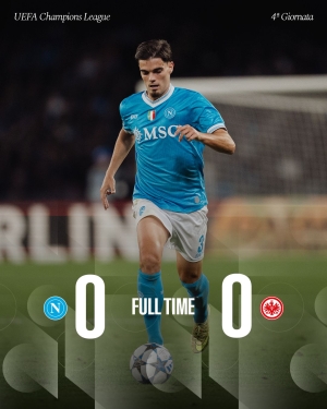 NAPOLI 0 - EINTRACHT 0: le pagelle azzurre