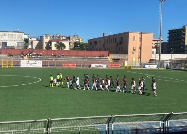 Finisce con un pareggio la sfida di campionato tra Pomigliano e Saviano