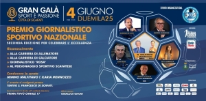COMUNICATO STAMPA “PREMIO GIORNALISTICO NAZIONALE – GRAN GALA’ Città di Scafati”
