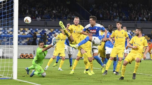Napoli - H. Verona, i precedenti: una doppietta di Milik stese i gialloblù nello scorso campionato