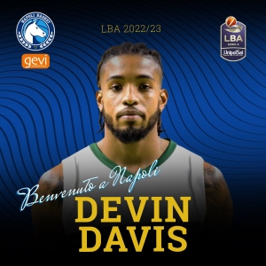 Gevi Napoli Basket, arriva Devin Davis!