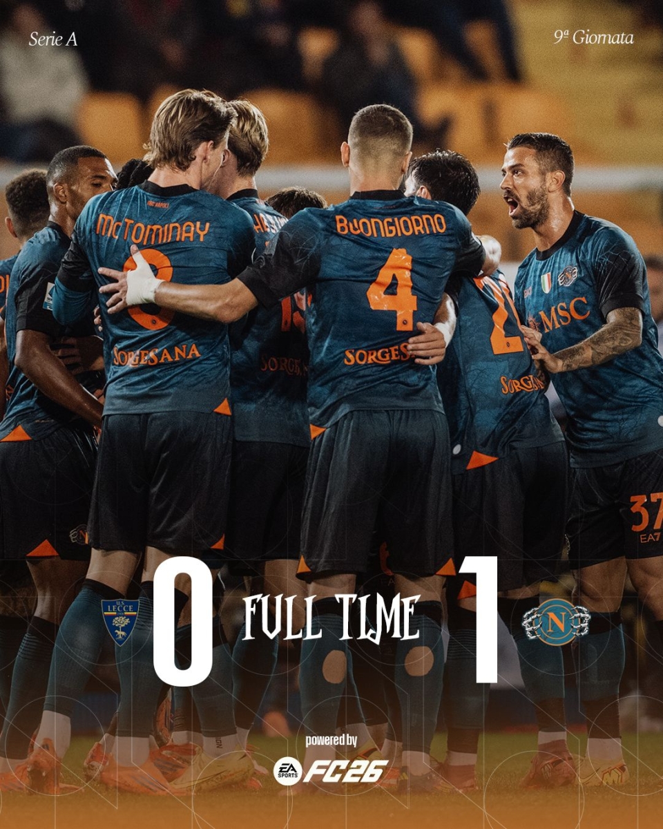 LECCE 0 - NAPOLI 1: le pagelle azzurre