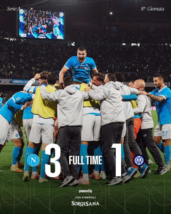NAPOLI 3 - INTER 1: le pagelle azzurre